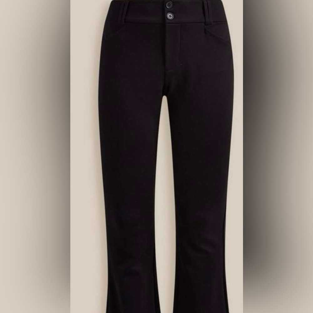 Trouser Boot Studio Luxe Ponte Mid-Rise Pant Torrid Size 18